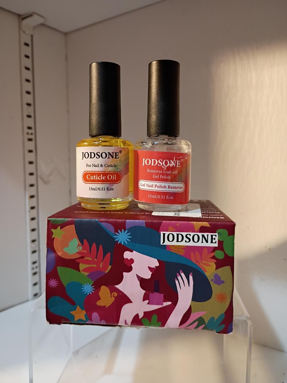 Yellow Cuticle Oil & Clear Gel Polish Remover Duo